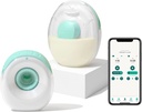 Wearable Breast Pump, Willow Go Double Electric Breast Pump, Cordless, Hands Fre