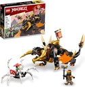 LEGO NINJAGO Cole’S Earth Dragon EVO 71782, Upgradable Action Toy Figure for Boy