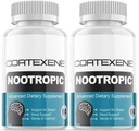 Cortexene Nootropic Brain Booster Pills (2 Pack)
