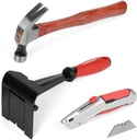 Trim Puller, Removal Multi-Tool & Heavy Duty Retractable Utility Knife & Claw Ha