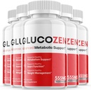 (5 Pack) Glucozen, Glucozen Capsules, Glucozen Advanced Formula Supplement Pills