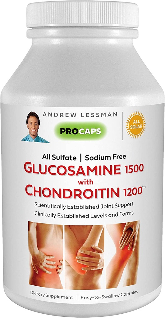 Andrew Lessman Glucosamine 1500 & Chondroitin 1200 Capsules