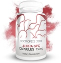 Alpha GPC Capsules | 150Mg | 60 Count | Choline Supplement | Brain Health Supple