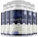 (5 Pack) Neurotonix Memory and Focus Advanced Formula, Neuro Tonix Nootropic Hea
