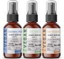 Immunity Pack-Liquid Vitamins (Pack of 3) Zinc Picolinate, L-Ascorbic Acid & Ber