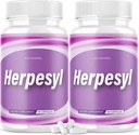 (2 Pack) Herpesyl Pills Capsules Supplement Tablets Purple Bot