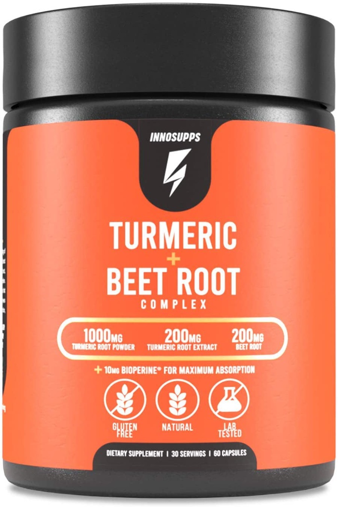 Organic Turmeric and Beet Root Complex for Inflammation Relief