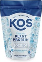 KOS Vegan Protein Powder - Blueberry Muffin Protein Powder - Added Blue Spirulin
