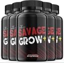 (5 Pack) Savage Grow plus Pills for Men Dietary Supplement Pulls Capsule Pil Sav