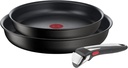Tefal Ingenio Unlimited on 3 Piece Set, Frying Pan Set, Stackable, Induction, Ea