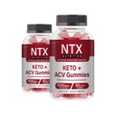 (2 Pack) NTX Gummies - NTX Nutrition, Advanced Nutritional Support Keto + ACV Gu