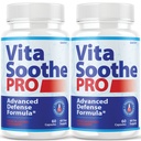 (2 Pack) Vita Soothe Pro Supplement Vitasoothe Soothepro Nerve Support (2 Bottle