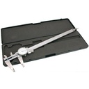 Hawk Precision Dial Caliper | 0-12" (0-30.5 Cm) Range | Stainless Steel & Chrome Finish | Versatile 4-Way Measurements
