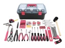 Pink 170 Piece Household Tool Kit with New and Improved Tool Box - DT7103P