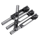 SENRISE Wood Plug Cutter Spike Cutters Open Body Carbon Steel DIY Woodworking Tool 13 Sizes Choice