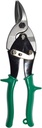 Heavy Duty Straight and Right-Cut Aviation Tin Snips Metal Cutter, 10 Inch Overall Length with Comfort Grip Handle