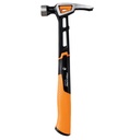 Fiskars 16 Ounce Heading Hammer (13.5 Inch), Black and Orange, 1 Count