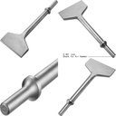 FS18375 3-Inch Wide Machine Sharpened Tile & Flooring Adhesive Remover Bit Impact Air Hammer Chisel 0.401 in Shank