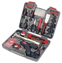 APOLLO TOOLS 144 Piece Household Tool Set with Powerful Cordless Screwdriver and Most Used Tools for Home Repairs, DIY and Crafts - DT8422