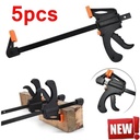 4/6/8/10 Inch Woodworking Bar F Clamp Clip Grip Ratchet Release DIY Carpentry Tool Woodworking Clip Quick Grip Clamp Carpenter Tool Woodworking Tool
