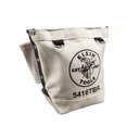 Klein Tools Bolt Retention Pouches, 1 Compartment, Natural Canvas - 1 EA (409-5416TBR)