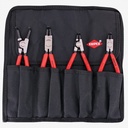Knipex 4 Piece Circlip Pliers Set in Pouch - 90 Degree