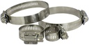 304 Stainless Steel Hose Clamp SAE 06, Band Width: 1/2" | 12.7Mm, Range: 7/16" - 25/32" | 11-20Mm, SS304 SUS304