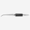 Knipex Cross over Tweezers,Ss,Bent,6 3/8"L 92 95 90