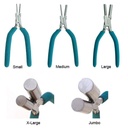 Wubbers round Mandrel Pliers - 5 Plier Set