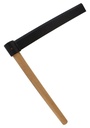 Shingle Froe Tool, 15In Splitting Froe Blade with 18In Froe Knife Handle – Froe Axe, Kindling Axe, Wood Froe Tool