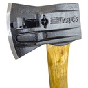 Chopper Wooden Axe - # 1 Splitting Maul Axe – Powerful Log Splitting Action – Spring Activated Levers Separate Wood – 6.25# Cast Iron Head – 32” Hickory Handle – Great for Camping, Wood Stoves and Fir