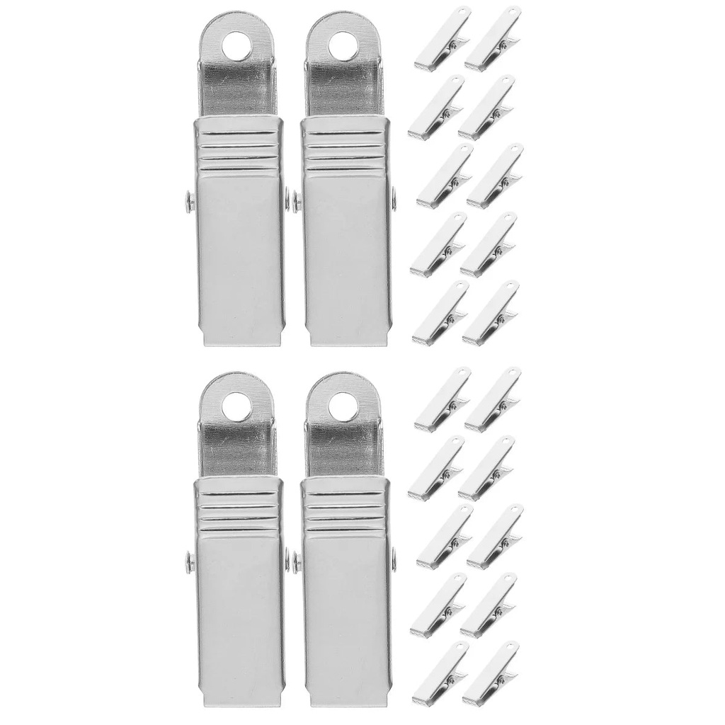 40 Pcs Alligator Clamp - Durable Metal Spring Clamps for Wiring