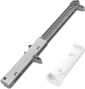 10-Pack Rok Hardware Soft Close for Wood Drawers/Soft Close Drawer Adapter/Add-On/Retrofit (White), SCD104W