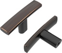 Alzassbg 10 Pack Oil Rubbed Bronze Cabinet Knobs, 2 Inch(50Mm) Diameter Arch Cabinet Kitchen Hardware for Cabinets and Drawers AL6092ORB