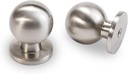 10 Pack Kitchen Cabinet Handles Brushed Satin Nickel Cabinet Knobs Silver Drawer Knobs Kitchen Hardware Zinc Alloy Kitchen Handles for Cabinets Cupboard Knobs Drawer Knobs