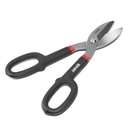 DNA Motoring TOOLS-00119 DNA MOTORING Durable Heavy Duty High Carbon Steel Tin Snip Straight Matte Vinyl-Dipped Handles Cutting Tool