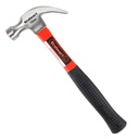 Stalwart 16Oz Fiberglass Claw Hammer with Comfort Grip Handle and Curved Rip Claw