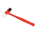 LHCER Flooring Mallet,Rubber Mallet,Hammer Mallet round Head Mini Double Faced Mallet with Rubber Handle Installation Tool for Woodworking