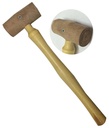ARTESIA TOOL 10.5" (26.7 Cm) Lightweight Rawhide Mallet Hammer | Wooden Handle | 1.25" (3.2 Cm) Striking Surface | Perfect for Jewelers & Leather Work