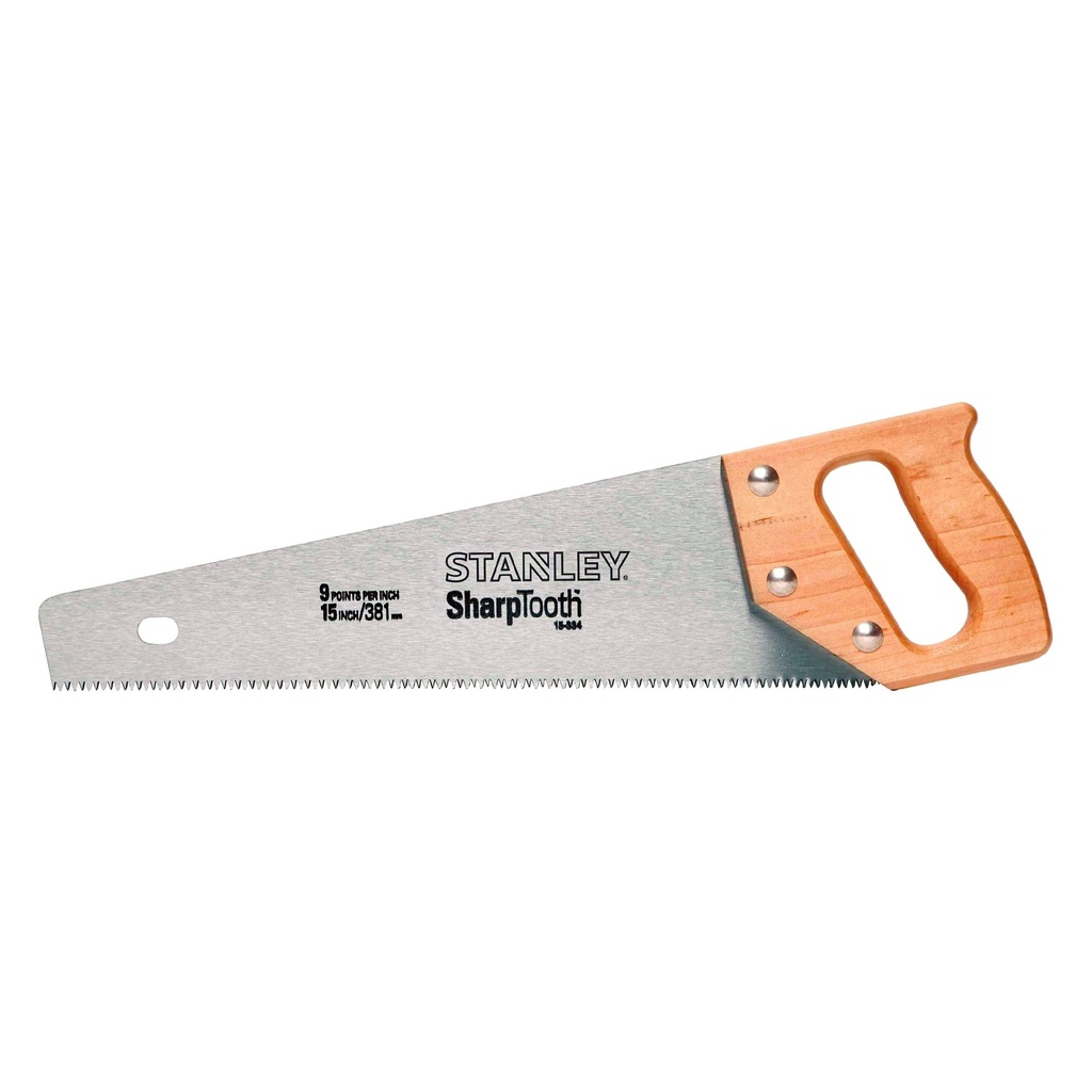 STANLEY 15-Inch Sharp Tooth Saw - High Quality & Durable