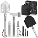 Pathway North Survival Shovel and Camping Axe – Stainless Steel Tactical, Survival Multi-Tool and Survival Hatchet Equipment for Outdoor Hiking Camping Gear, Hunting, Backpacking Emergency Kit