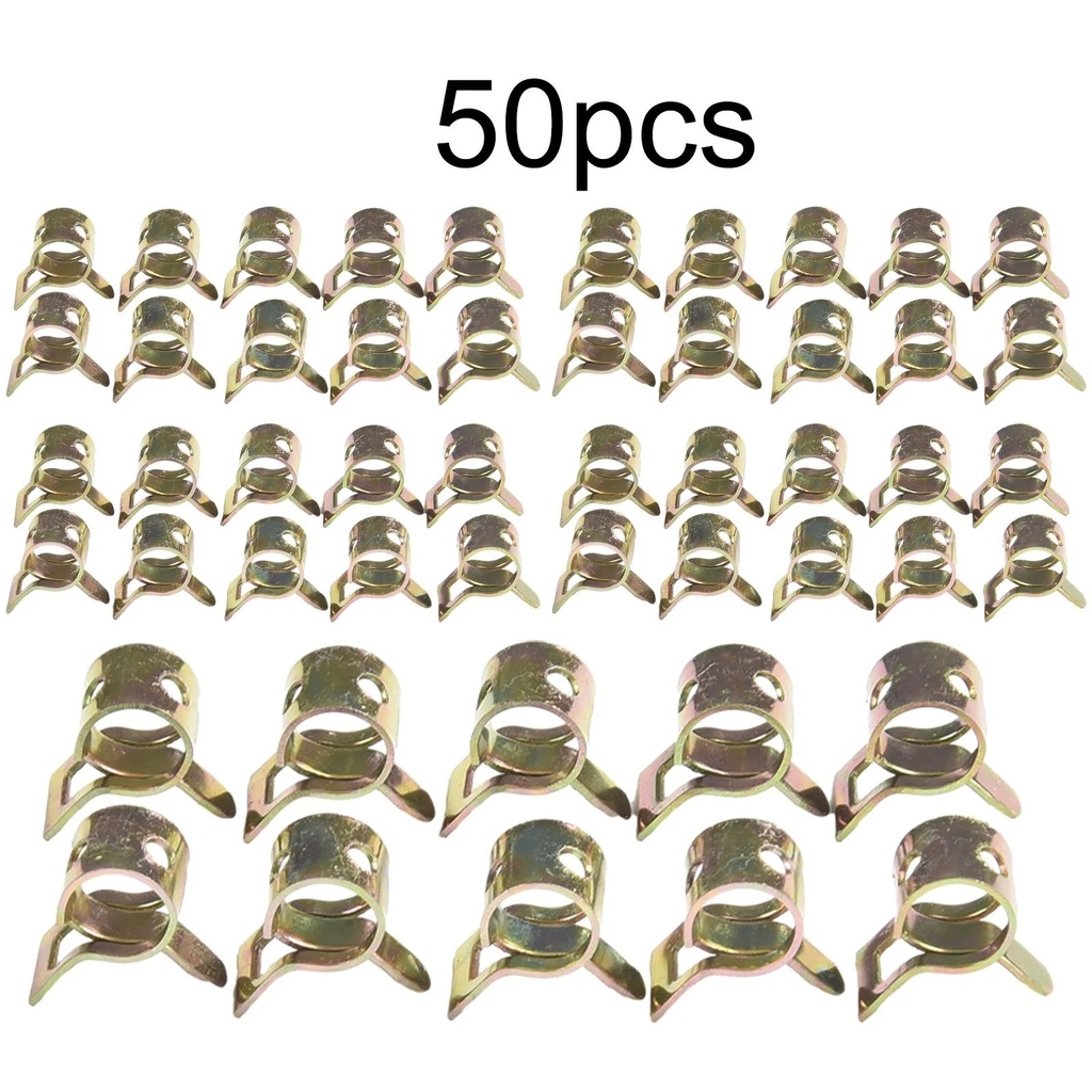 Buy 25/50 Pcs Fuel Line Clamps - Universal Spring Clamps