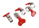 Stainless Steel Hose Twist Type Key-Type Adjustable Heavy Duty Clamps Assorted Size Set Hose Pipe Fitting