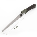 Ozark Trail 7-Inch Stainless Steel Folding Handsaw, Silver,