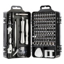 117 in 1 Precision Screwdriver Set Professional Electronics Repair Tool Kit with 98 Bits Magnetic Driver , Pry, Spudgers for Tablet, Macbook, PC, Iphone, Xbox,Ps4, 5, Nintendo Switch Game Console Imac