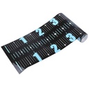 Adhesive Fish Ruler 51Inch Fish Measuring Tape Sticker Tape for Boats Kayak Fishing Fish Measuring Device Fishing Ruler