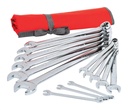 Crescent Assorted X 14.9 In. L 12 Point Metric Wrench Set 15 Pk