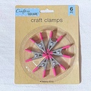 Crafter'S Square Craft Claps 2 Inch Heavy Duty Spring Clamps - 6 Pc Set