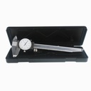 Findmall 6" Dial Caliper 0.001 Stainless Steel Shockproof 4-Way Measurement with Plastic Case
