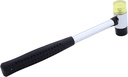 Rainbow Art Glass Value Professional Glazing Hammer for Lead Came Stained Glass Work - Double Sided & Lightweight